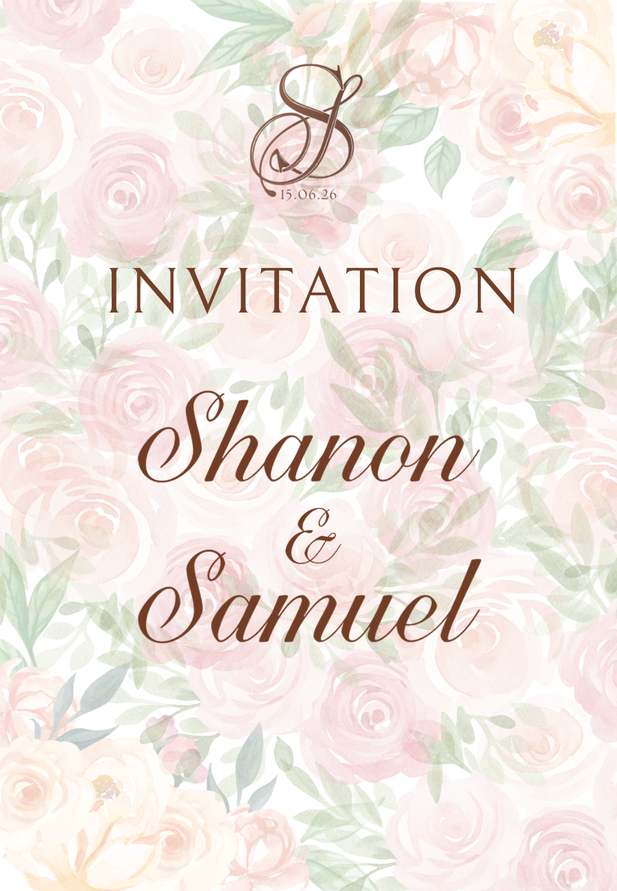 Invitation mariage